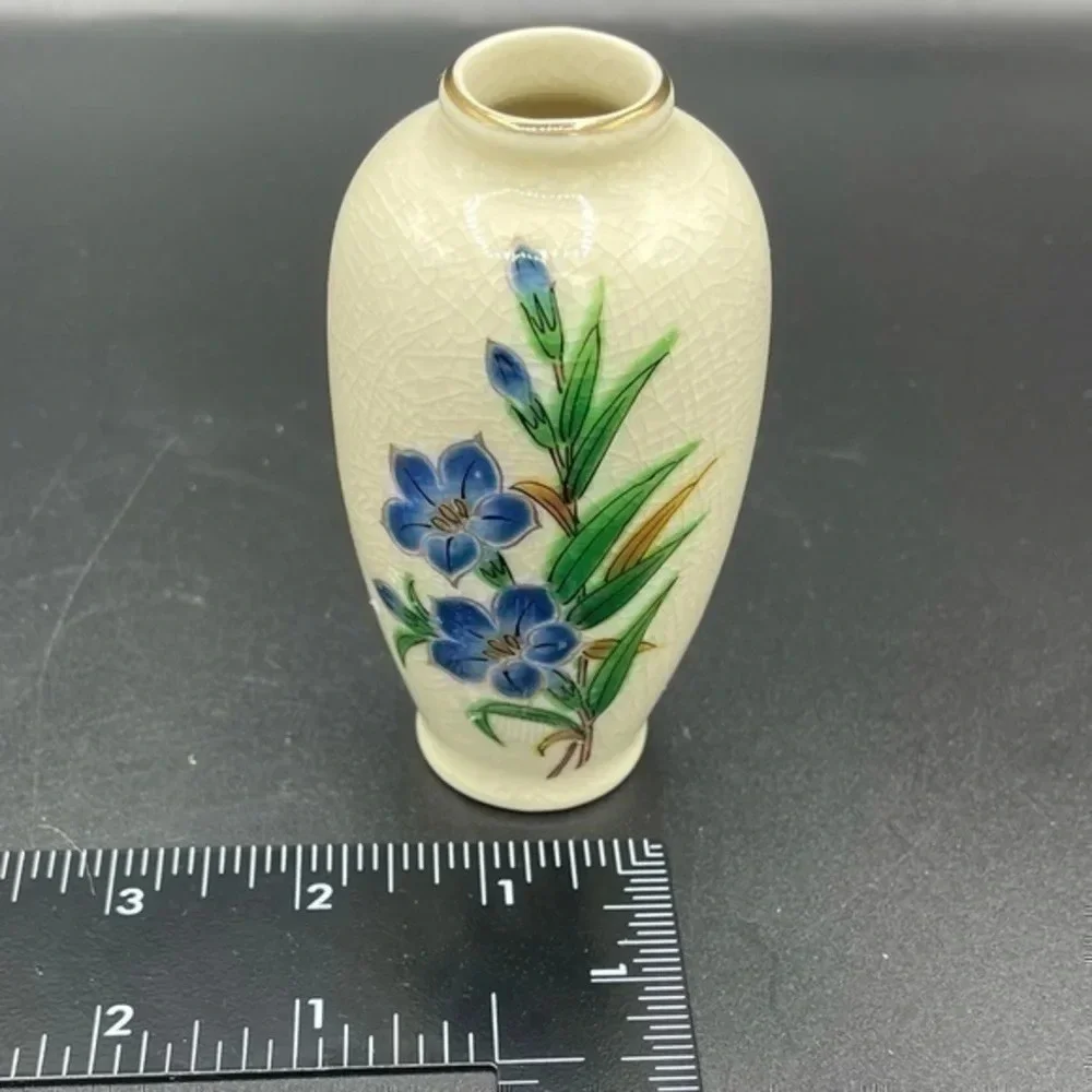 Homco Mini Vase floral‎ - Picture 3 of 5